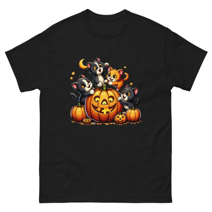 Kittens and Pumpkins Unisex classic Wacky tee - Image 2