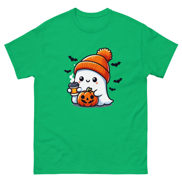 Halloween Ghost Unisex classic Wacky tee - Image 6