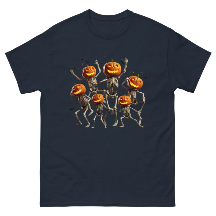 Pumpkin Head Party Unisex classic Wacky tee - Image 4