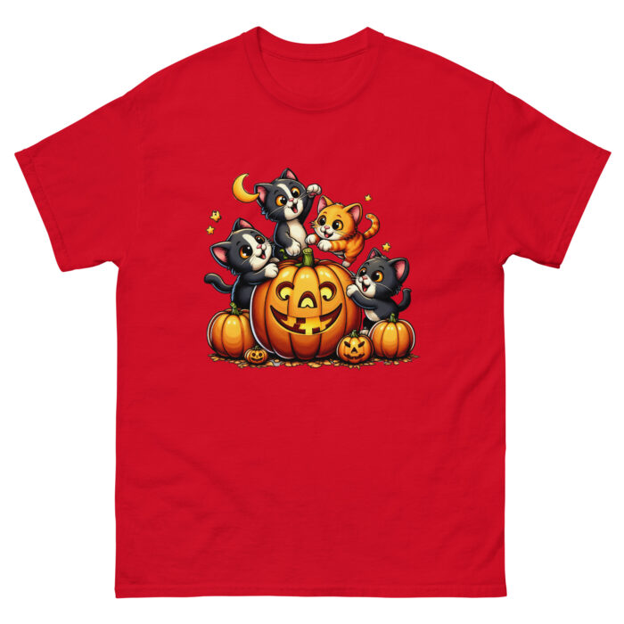 Kittens and Pumpkins Unisex classic Wacky tee - Image 4